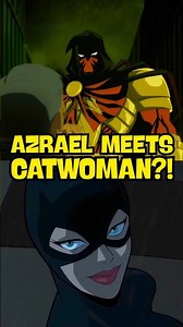 Azrael encounters Catwoman as the new Batman #Knightfall