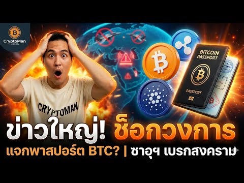 พาสปอร์ต Bitcoin มีจริงไหม? สิทธิพิเศษคนถือเหรียญ? | สรุปข่าว ADA แจกทุน & อนาคต ETH