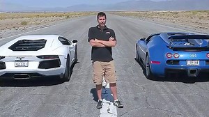 兰博基尼对战布加迪威龙，谁是最终的王者