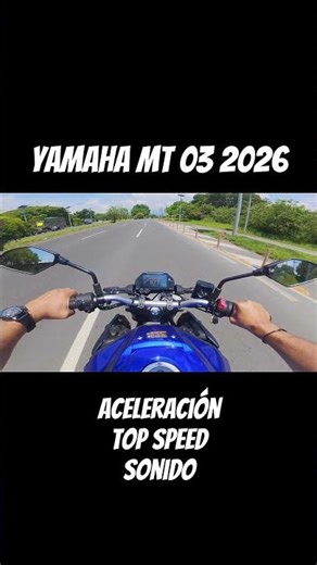 Yamaha Mt 03 - Top speed - Aceleración - Sonido 🔥⚡️