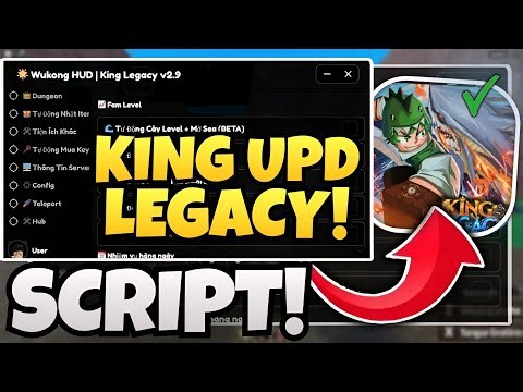 [UPD🦖] King Legacy SCRIPT - Auto Dugeon, Farm Raid & MAIS!! (Mobile & PC) 2026!!