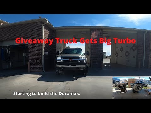 LB7 Duramax gets a 64mm RDS Turbo installed - Big Turbo Whistle(GIVEAWAY TRUCK !!!)