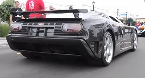 Meet The World's Only Full-Carbon Bodied Bugatti EB110 SS | Carscoops