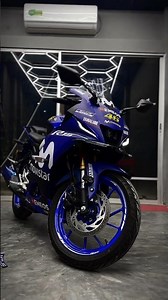 Movistar Decals sticker on R15 v4 Blue💙#automobile#r15v4 #modification#movistar#torquestickers 🇧🇩