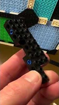 Extending the LEGO railroad crossing gate function under a neighboring building #lego
