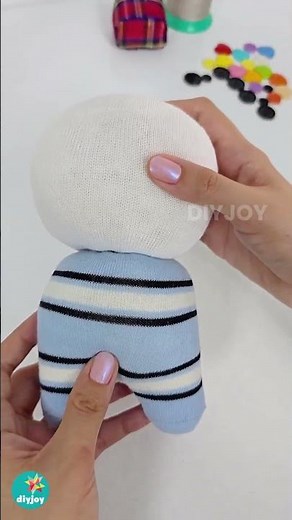 Watch Me Make a Doll Using Only a Sock!