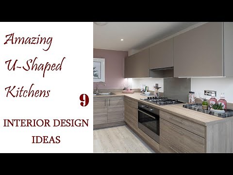 Amazing U-Shaped Kitchens | Interior Design Ideas #9
