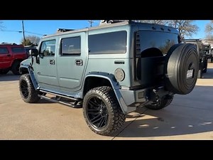 2008 Hummer H2 SUV Slate Blue Metallic 16k miles