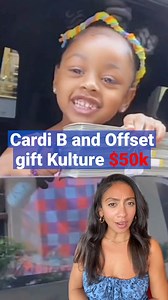 8.6K views · 69 reactions | Cardi B and Offset gift Kulture $50,000 | Daily Mail Video | Facebook