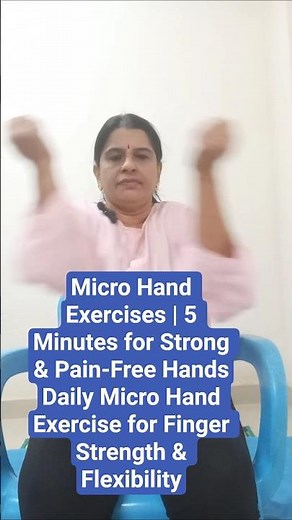Micro Hand Exercises | 5 Minutes for Strong & Pain-Free HandsDaily Microfor Finger Strength