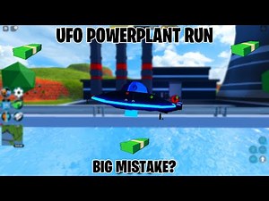 UFO Power Plant Run... | Roblox Jailbreak
