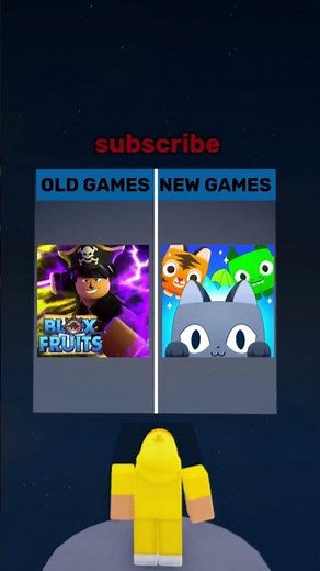 Old vs New Roblox Games.. 🤔😲