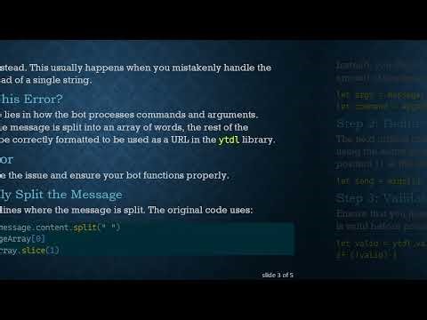 How to Solve the TypeError [ERR_INVALID_ARG_TYPE] in Your Discord Music Bot