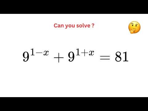 Cool Exponent Math Problem #maths #exponents #algebra