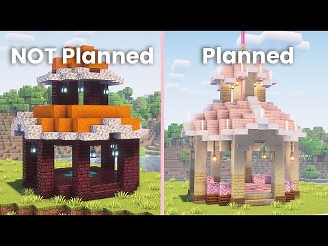 How To Plan Your Minecraft Builds | Block by Block