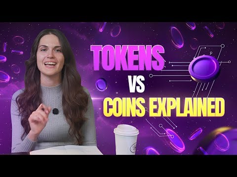 Tokens vs Coins Explained │ What’s the Real Difference Between Ethereum Tokens vs Bitcoin?