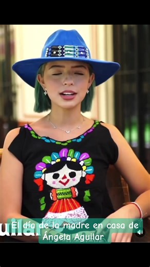 Ángela Aguilar's Mother's Day Celebration at Home