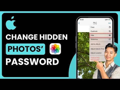 How to Change Hidden Photos Password on iPhone !