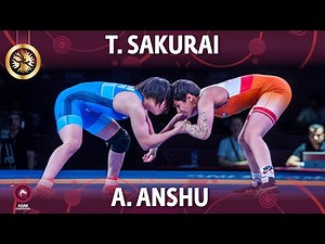 Tsugumi Sakurai (JPN) vs Anshu Anshu (IND) - Final // Asian Championships 2022