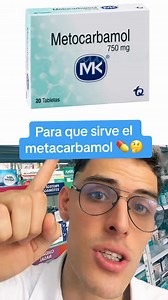 #sabecositaselhp Datos sobre el metocarbamol | JhonPumo