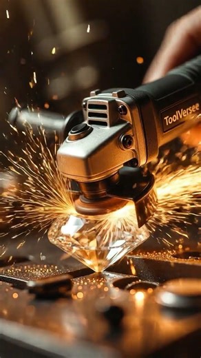 This Tiny Grinder Shouldn’t Cut a Diamond 💎😳