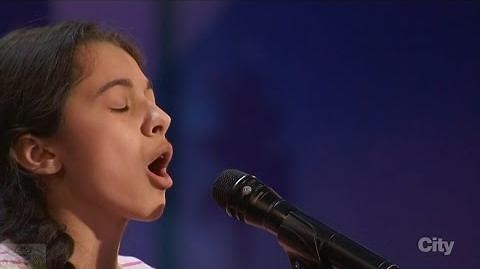 America's Got Talent 2016 Laura Bretan 13 y.o. Belts Out An Amazing Nessun Dorma Full Clip S11E01