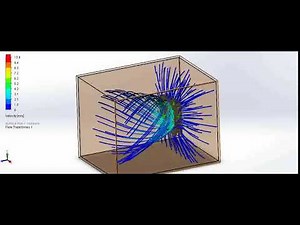 Fan Flow Simulation in Solidworks 2018