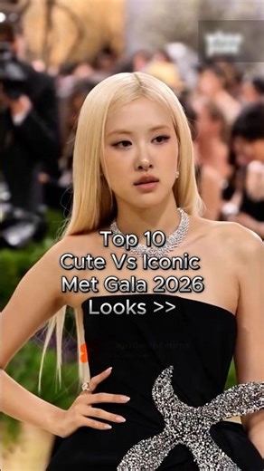 cute vs iconic met gala 2026 looks #fashion #metgala #metgala2026 #shortsviral