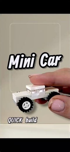 Mini LEGO Car in 30 Seconds