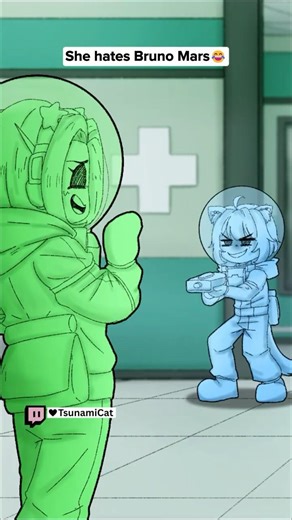 She doesn't like Bruno Mars so I did this...