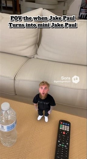 POV the when Jake Paul Turns into mini Jake Paul #funny #memes #jakepaul