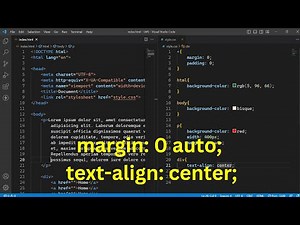 Difference Between margin: 0 auto; & text-align: center; #CodeForCareer