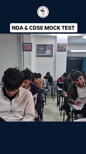 📚✨ DDA Organized Weekly Mock Tests for NDA & CDSE 2026 Aspirants ✨📚 At Doon Defence Academy (DDA), Dehradun, preparation is not just about studying — it’s about consistent testing, evaluation, and improvement. 🚀🇮🇳 To strengthen exam readiness, DDA has started Weekly Mock Tests for NDA & CDSE 2026 aspirants. These structured tests are designed exactly on the latest exam pattern, helping students experience the real exam environment before the actual battle. 🎯 📝 After appearing in the mock 