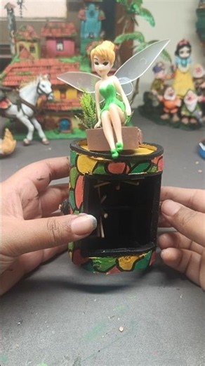 DIY - Simple rotating mechanism craft with Tinder Bell