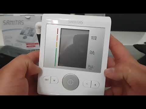 How To Use the Sanitas SBM 22 Upper Arm Blood Pressure Monitor
