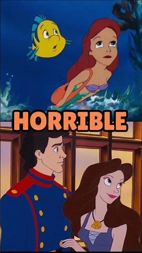 Disney was hiding the truth about The Little Mermaid 😱🤯 #thelittlemermaid #disney #arial #shorts