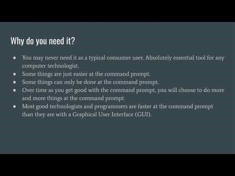 Command Prompt Tutorial Part 1 2