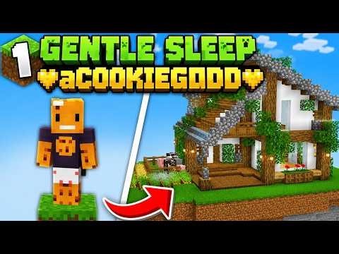10 HOURS Watching aCookieGod Have the BEST Start in One Block Hardcore Minecraft… To Fall Asleep