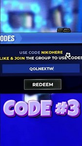 ALL (4) CODES FOR NIKO UPDATE IN BLUE LOCK RIVALS #shorts #roblox