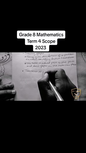 Grade 8 Mathematics Term 4 Scope 2023: Questions, Exams & Assignments