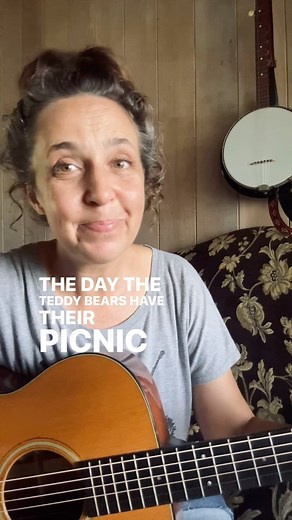 15K views · 4.7K reactions | “Teddy Bears Picnic” The melody is from 1907 and the lyrics are from 1932. It’s not perfect but I tried my best today. #nostalgia #childhood #innerchild | Molly Whuppie Music | Facebook