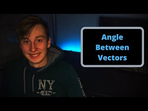 How to Find the Angle Between Two Vectors in 3 Dimensions (Using the Dot Product) || Calculus 3