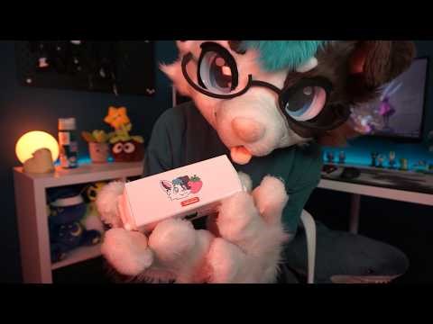 [Furry ASMR] Rubbing your ears whilst you lay on my lap