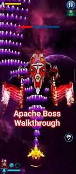Galaxy Attack: Alien Shooting | Android Game | Apache Boss Kill Easy Walkthrough By Apache Gamers