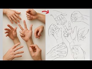 How to Draw Hands with the Loomis Method | Easy Hand Drawing Tutorial for Beginners