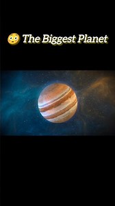 The Biggest Planet In Our Solar System 😱