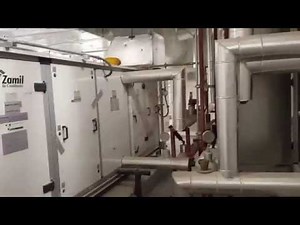 AHU installation details