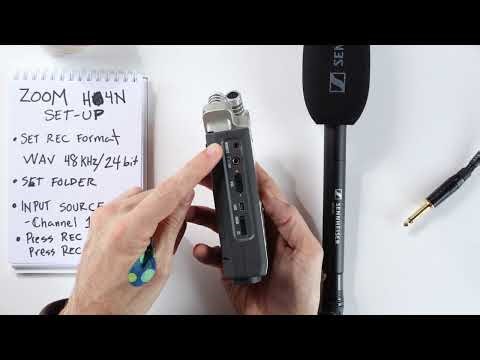 Zoom H4N Quickstart