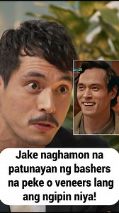 67K views · 222 reactions | Jake Cuenca hindi nakapagtimpi sa bashers at naghamon na patunayan kung peke o veneers lang ang ngipin niya! | The Pinoy Channel Showbiz | Facebook