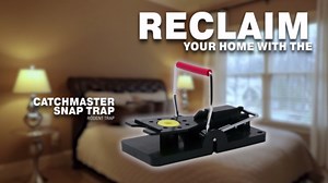 Catchmaster Predator Mouse Snap Traps 6Pk, Reusable Indoor & Outdoor Mouse Bait Stations